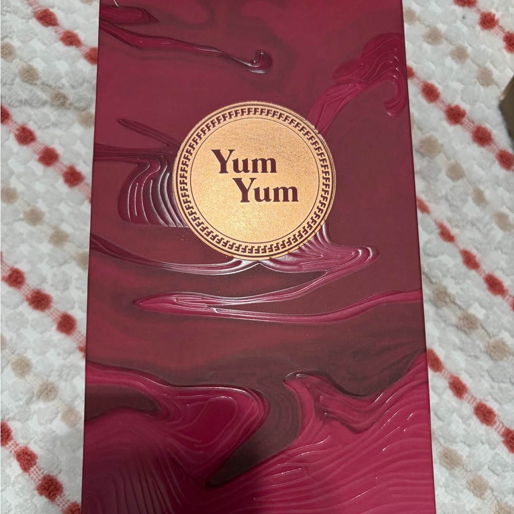 Yum Yum Women’s Skincare Set in Deep Burgundy